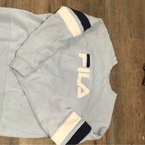 Fila Light Blue Sweatshirt